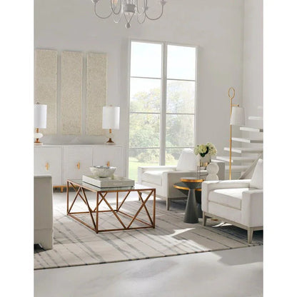 Charlotte Natural White Alabaster Table Lamp - LOOMLAN - Chelsea House - Table Lamps