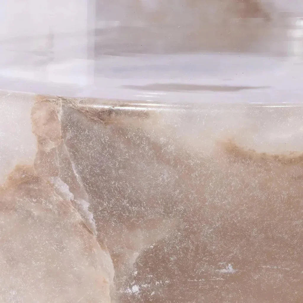 Charlotte Stacked Hurricane Candle Holder