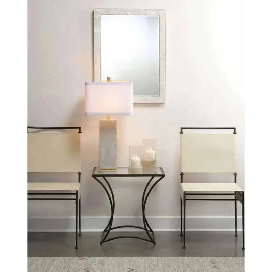 Charlotte Stacked Hurricane Candle Holder