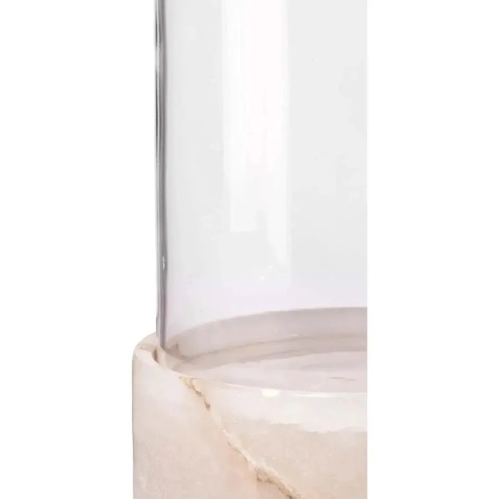 Charlotte Stacked Hurricane Candle Holder