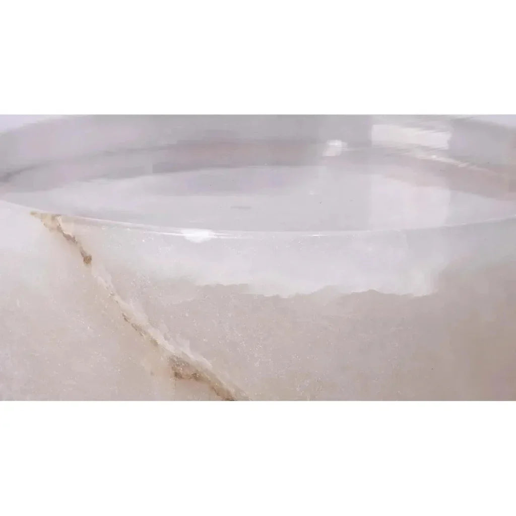 Charlotte Stacked Hurricane Candle Holder