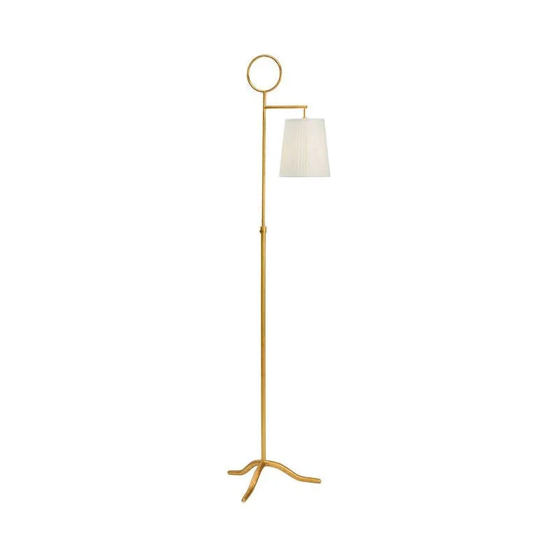 Charlotte Steel Made Floor Lamp-Floor Lamps-Chelsea House-Gold-LOOMLAN