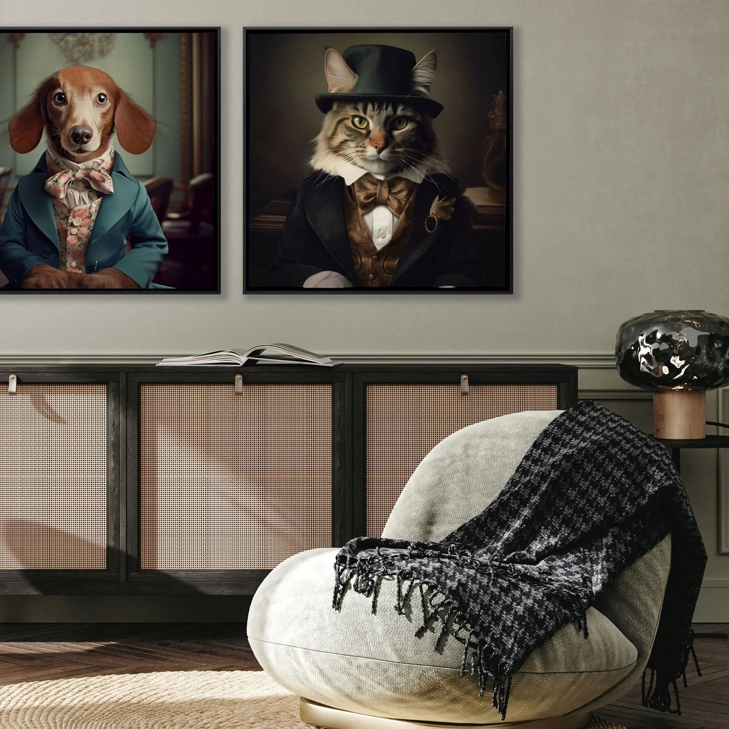 Charming Cat Multi Canvas Art