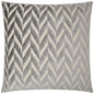 Charming Zinc Grey Throw Pillow With Insert - LOOMLAN - D.V. Kap - Throw Pillows