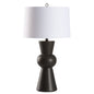 Chase Matte Black Ceramic Table Lamp