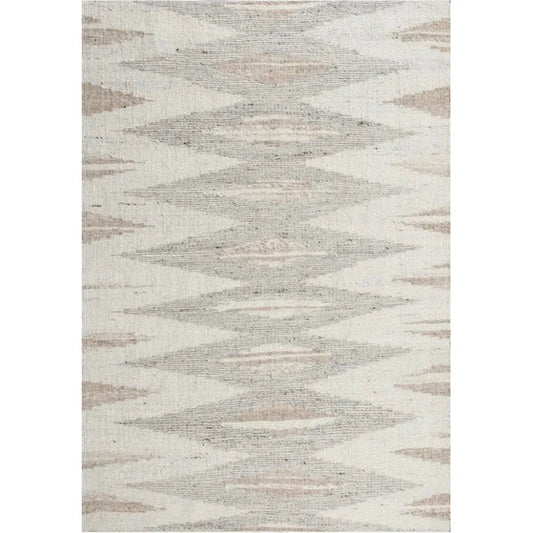 Chat Geometric Beige Area Rugs For Living Room - LOOMLAN - LOOMLAN - Area Rugs
