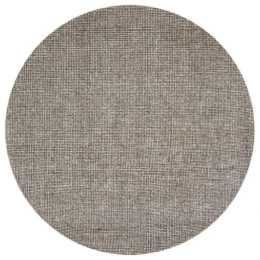 Chaw Brown Round Area Rugs For Dining Room - LOOMLAN - LOOMLAN - Area Rugs