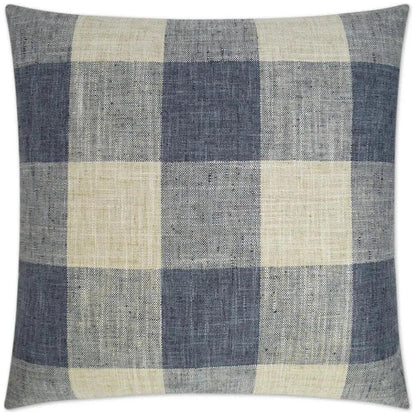 Check Please Blue Throw Pillow With Insert - LOOMLAN - D.V. Kap - Throw Pillows