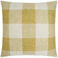 Check Please Yellow Throw Pillow With Insert - LOOMLAN - D.V. Kap - Throw Pillows