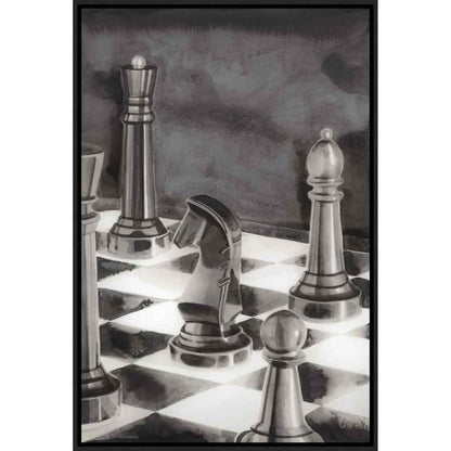 Checkmate Ink Hand Crafted Canvas Art