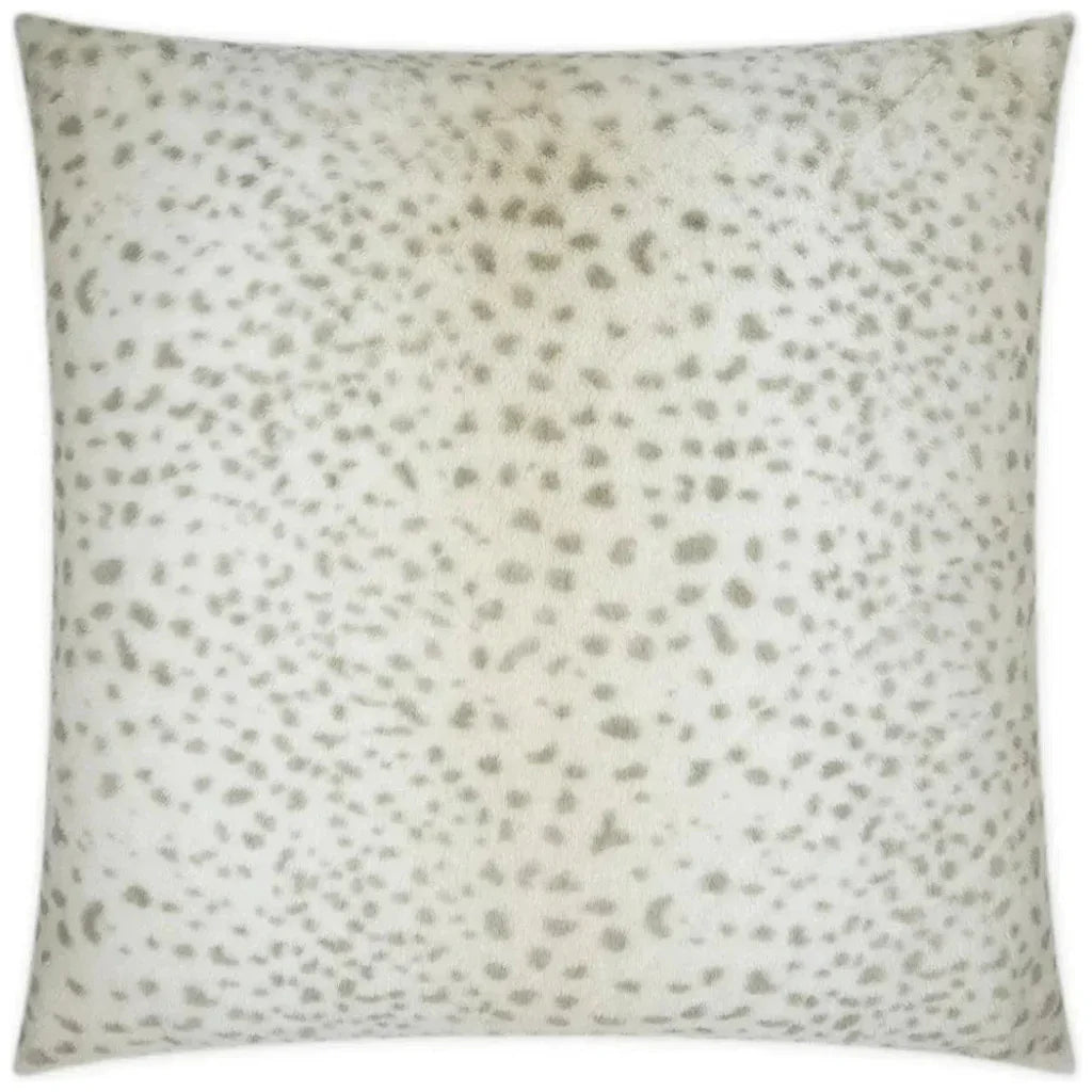Cheeka White Throw Pillow With Insert - LOOMLAN - D.V. Kap - Throw Pillows