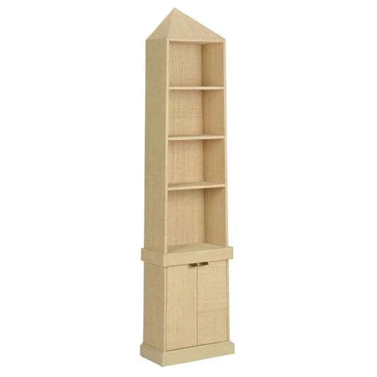 Chelsea Wooden Brown Bookcase - LOOMLAN - Chelsea House - Bookcases