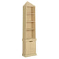 Chelsea Wooden Brown Bookcase - LOOMLAN - Chelsea House - Bookcases