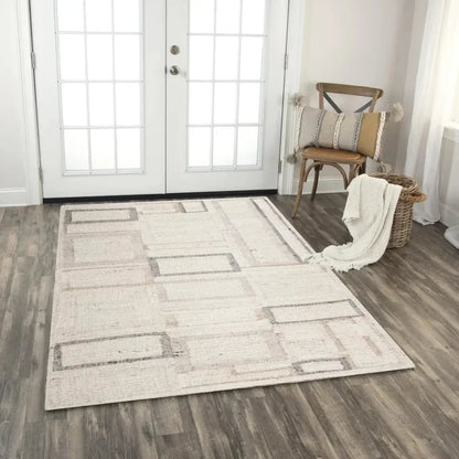 Chem Geometric Area Rugs For Living Room - LOOMLAN - LOOMLAN - Area Rugs