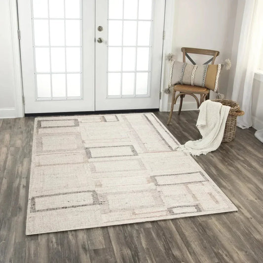 Chem Geometric Area Rugs For Living Room - LOOMLAN - LOOMLAN - Area Rugs