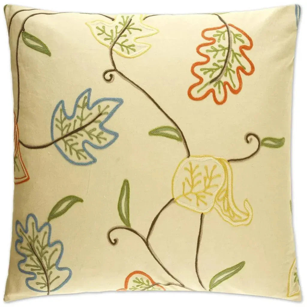 Chennai Multi Color Throw Pillow With Insert - LOOMLAN - D.V. Kap - Throw Pillows