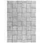 Ches Geometric Charcoal Area Rugs For Living Room - LOOMLAN - LOOMLAN - Area Rugs
