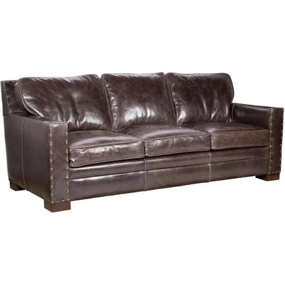 Chesapeake Custom Chill - Coastal Leather Couch - LOOMLAN - Uptown Sebastian - Sofas & Loveseats