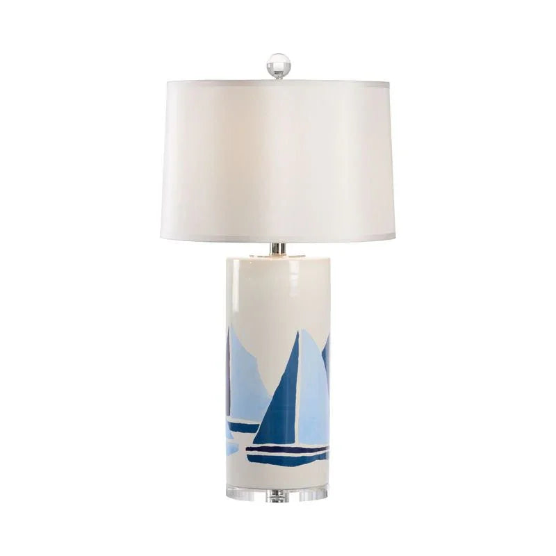 Chesapeake Hand - Painted Nautical Design Table Lamp - LOOMLAN - Chelsea House - Table Lamps