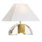 Chess Court Crystal Golden Table Lamp