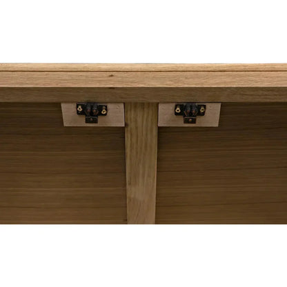 Chester Hutch Curio Buffet Cabinet Glass Doors - LOOMLAN - Noir - Buffets & Curios