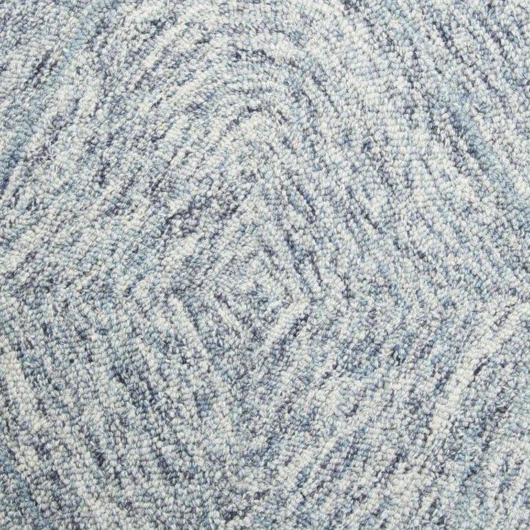 Cheu Wool Blue Hallway Kitchen Runner Rug - LOOMLAN - LOOMLAN - Area Rugs