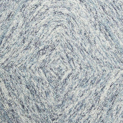 Cheu Wool Blue Hallway Kitchen Runner Rug - LOOMLAN - LOOMLAN - Area Rugs