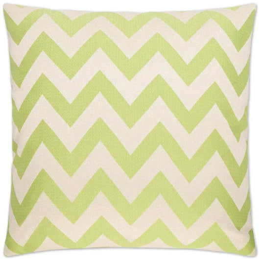 Chevron Chic Green Throw Pillow With Insert - LOOMLAN - D.V. Kap - Throw Pillows