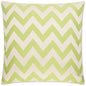 Chevron Chic Green Throw Pillow With Insert - LOOMLAN - D.V. Kap - Throw Pillows