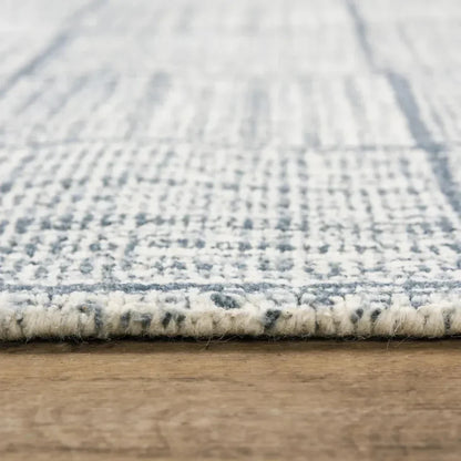 Chey Geometric Blue Area Rugs For Living Room - LOOMLAN - LOOMLAN - Area Rugs