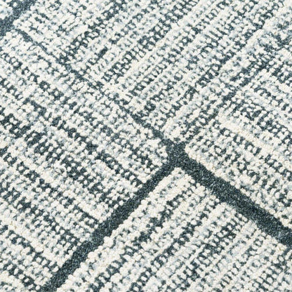 Chey Geometric Blue Area Rugs For Living Room - LOOMLAN - LOOMLAN - Area Rugs