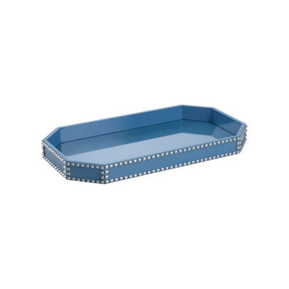 Chic Studded Wooden Tray - LOOMLAN - Chelsea House - Trays