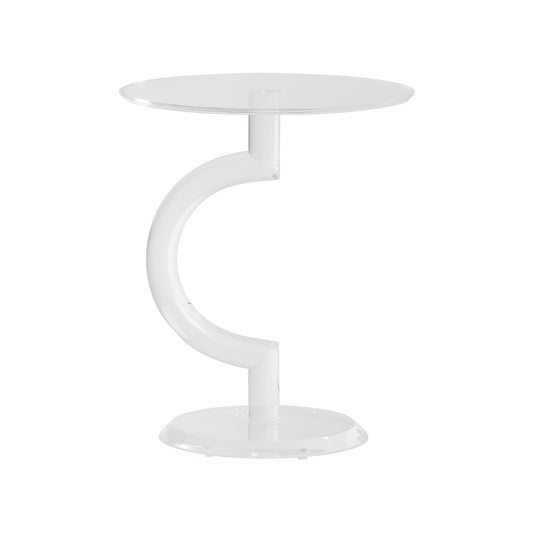 Chicago Acrylic Round Side Table