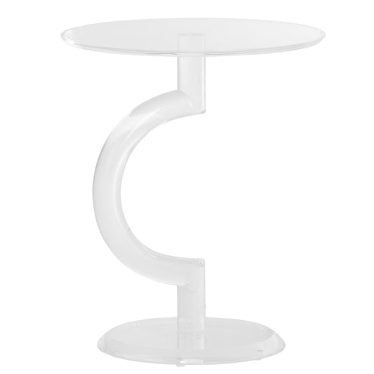 Chicago Acrylic Round Side Table