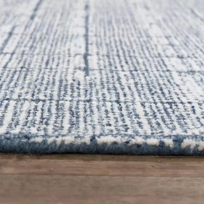 Chid Solid Blue Area Rugs For Living Room - LOOMLAN - LOOMLAN - Area Rugs