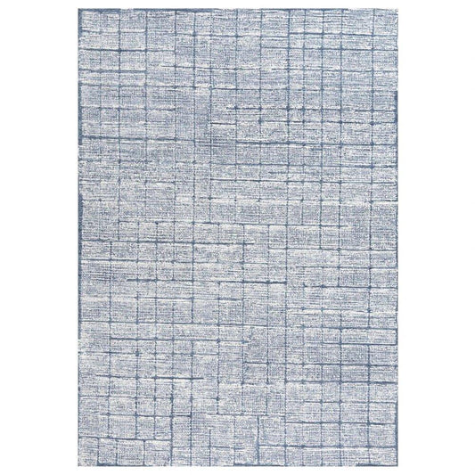 Chid Solid Blue Area Rugs For Living Room - LOOMLAN - LOOMLAN - Area Rugs
