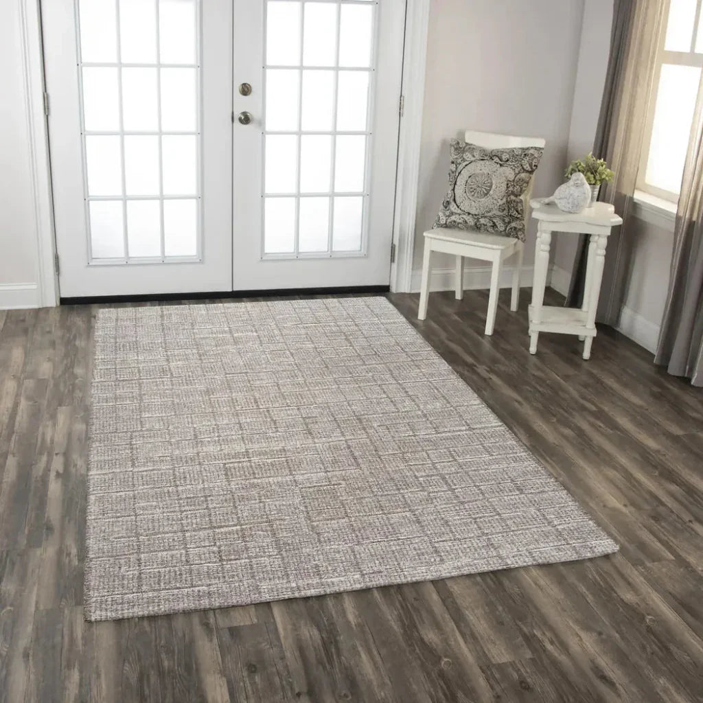 Chik Solid Brown Area Rugs For Living Room - LOOMLAN - LOOMLAN - Area Rugs