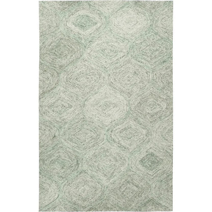 Chil Wool Green Hallway Kitchen Runner Rug - LOOMLAN - LOOMLAN - Area Rugs
