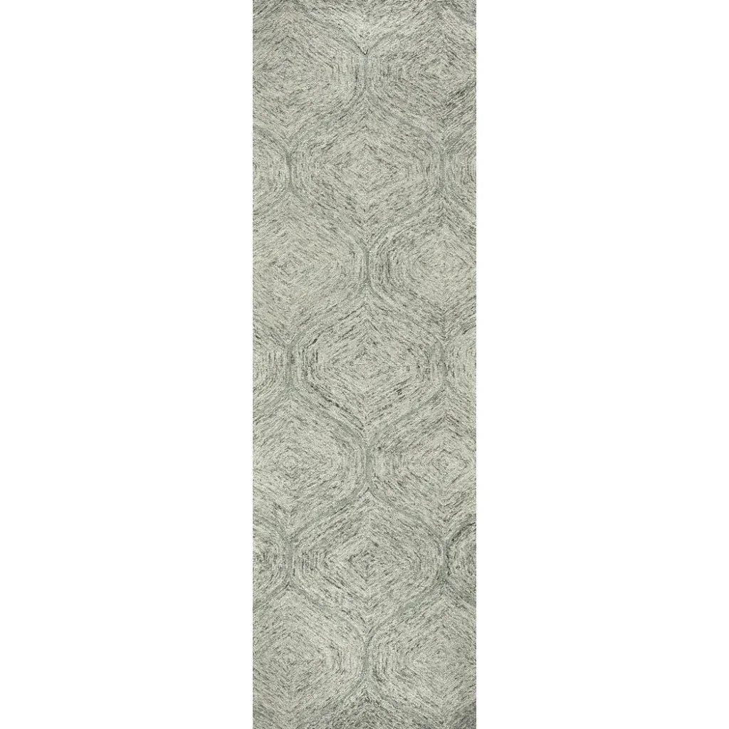 Chil Wool Green Hallway Kitchen Runner Rug - LOOMLAN - LOOMLAN - Area Rugs