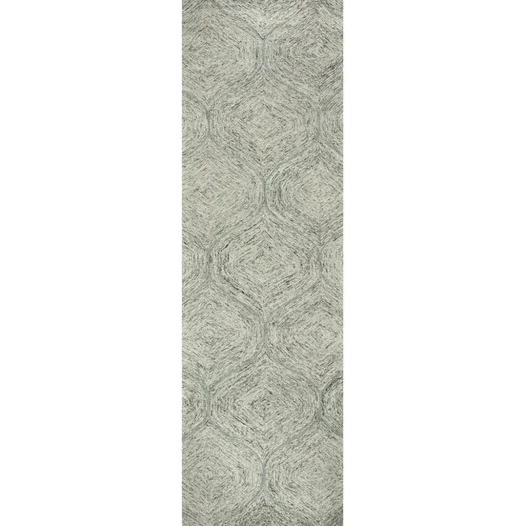 Chil Wool Green Hallway Kitchen Runner Rug - LOOMLAN - LOOMLAN - Area Rugs