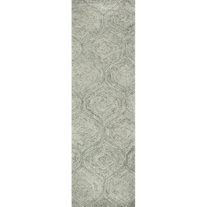Chil Wool Green Hallway Kitchen Runner Rug - LOOMLAN - LOOMLAN - Area Rugs