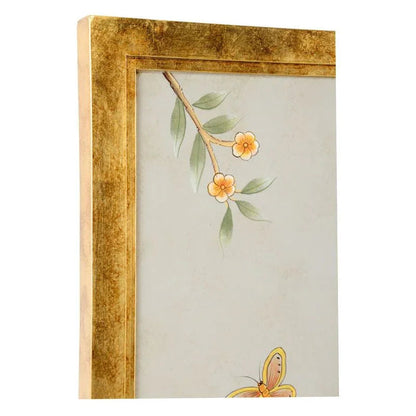 Chinese Hand Painted Wooden Panel (PR)-Framed Wall Art-Chelsea House-LOOMLAN