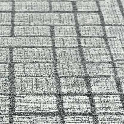 Chip Solid Charcoal Area Rugs For Living Room - LOOMLAN - LOOMLAN - Area Rugs