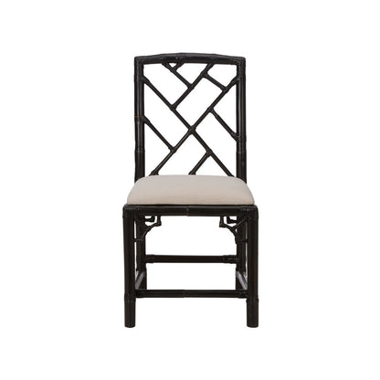 Chippendale Bamboo Rattan Dining Chair