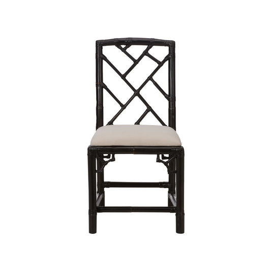 Chippendale Bamboo Rattan Dining Chair
