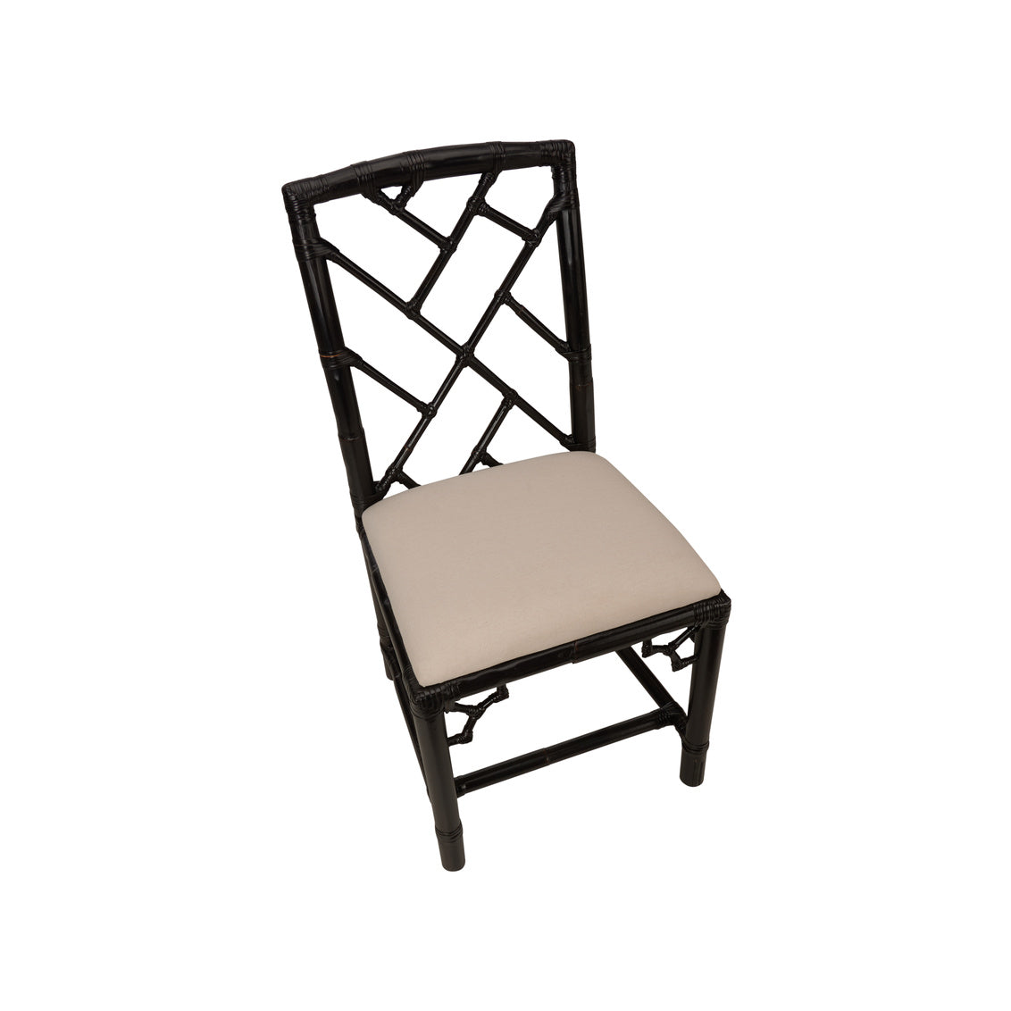 Chippendale Bamboo Rattan Dining Chair