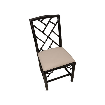 Chippendale Bamboo Rattan Dining Chair