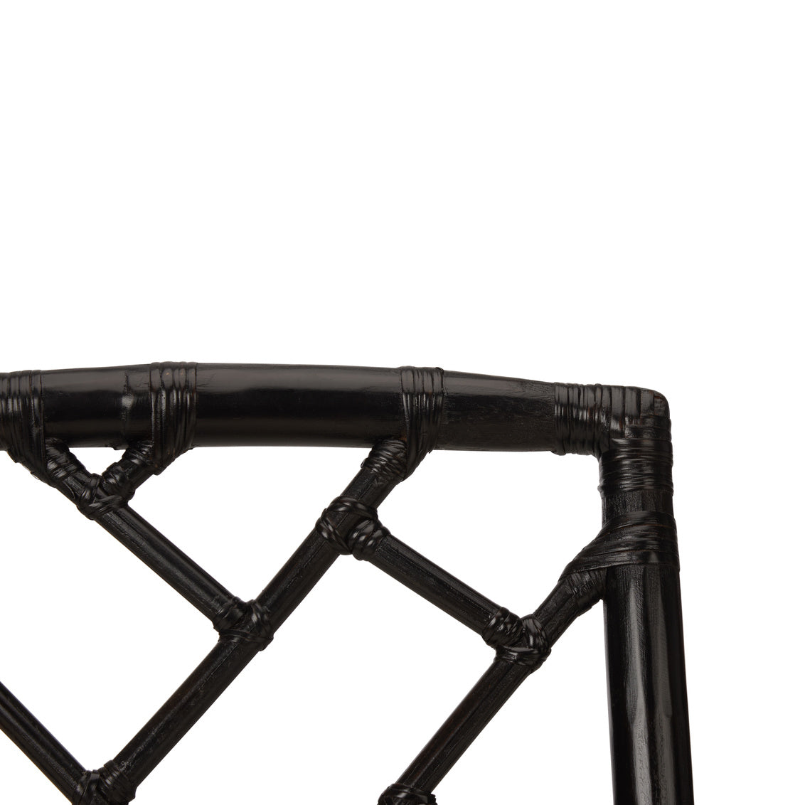 Chippendale Bamboo Rattan Dining Chair