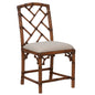 Chippendale Bamboo Rattan Dining Chair