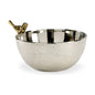 Chirp Polished Nickel Round Bowl - LOOMLAN - Wildwood - Boxes & Bowls